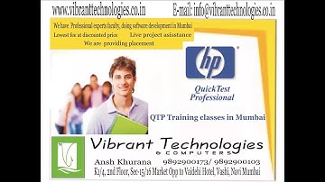 QTP - Introduction to values