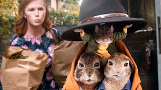 The Most Hilarious Way Rabbits Try to Pass as Humans | Peter Rabbit 2: The Runaway