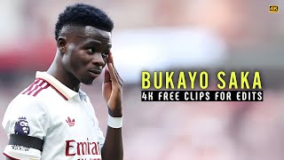 Bukayo Saka 4K Clips For Edits 2025 Free Scene Pack No Watermark 2160P D74 Edits 2.0