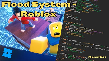 How To Make A FLOOD ESCAPE GAME In Roblox Studio 2024
