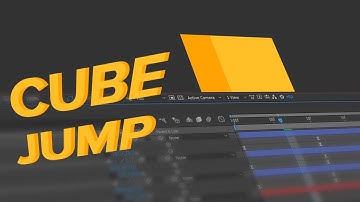 Cube Jump Motion Design Animation Tutorial in After Effects
