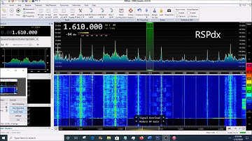 Perseus SDR vs. RSPdx using the same antenna and both using SDRConsole.