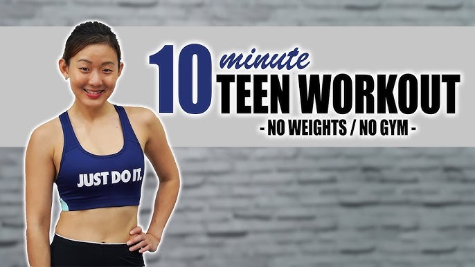 8-Minute Workout for Teens (Back-to-School), No Equipment