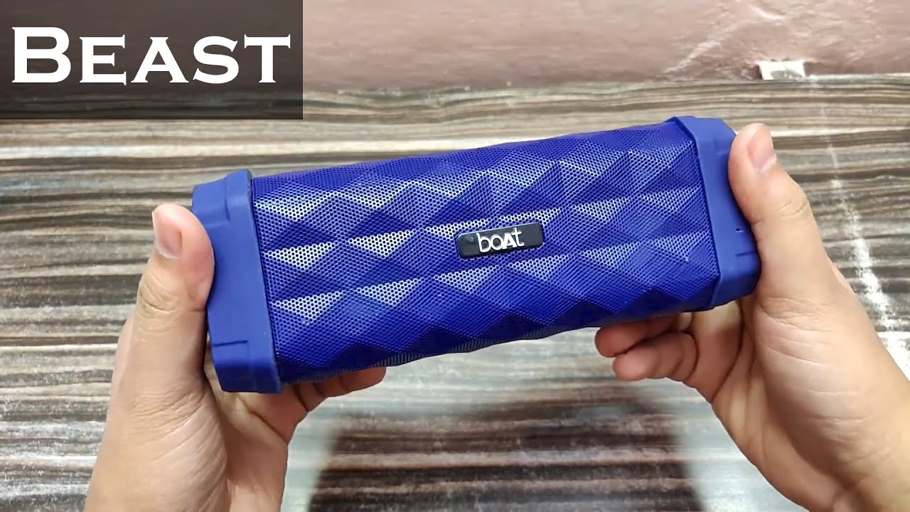 Boat Stone 650 Bluetooth speaker Unboxing & Review Bass & Sound Test