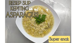 RESEP SUP KEPITING ASPARAGUS II ASPARAGUS CRAB SOUP