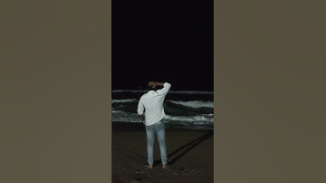 Thumbnail of night beach vibe #song #love #music #tamilsong #spotify #travel