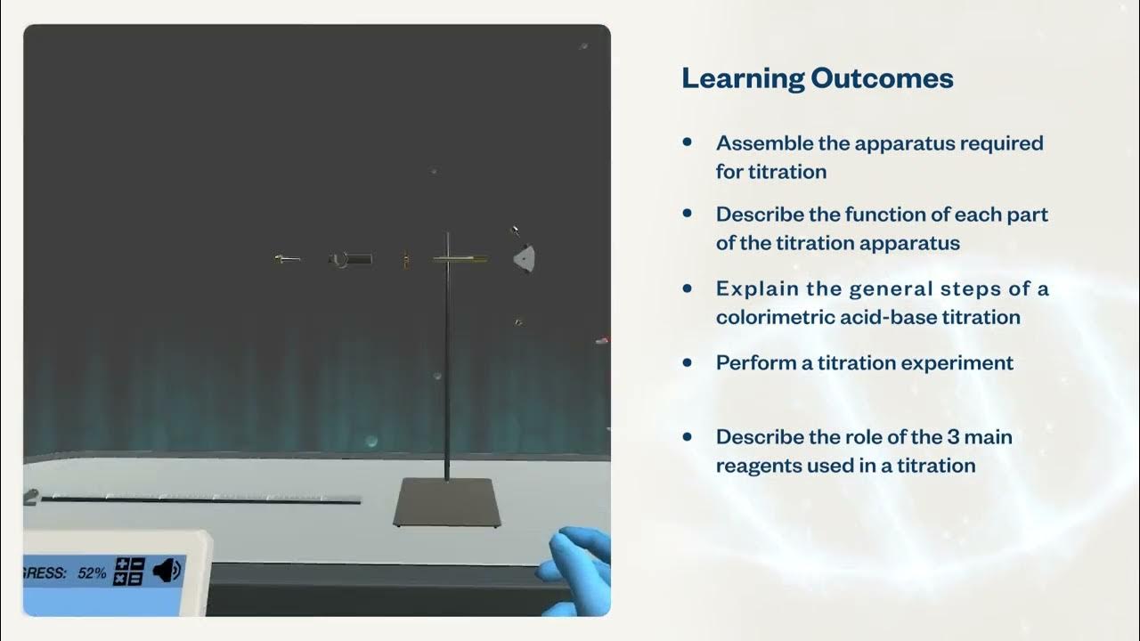 Titration Neutralize an acid lake contamination Virtual Lab YouTube