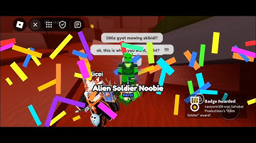 Alien Soldier Noobie | Find the Noobies | Roblox