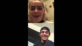 Chilling Adventures of Sabrina Cast on Instagram Live | October 29, 2018