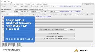 How to use wwr v2.51 + SP flash tool to backup Mediatek rom screenshot 5