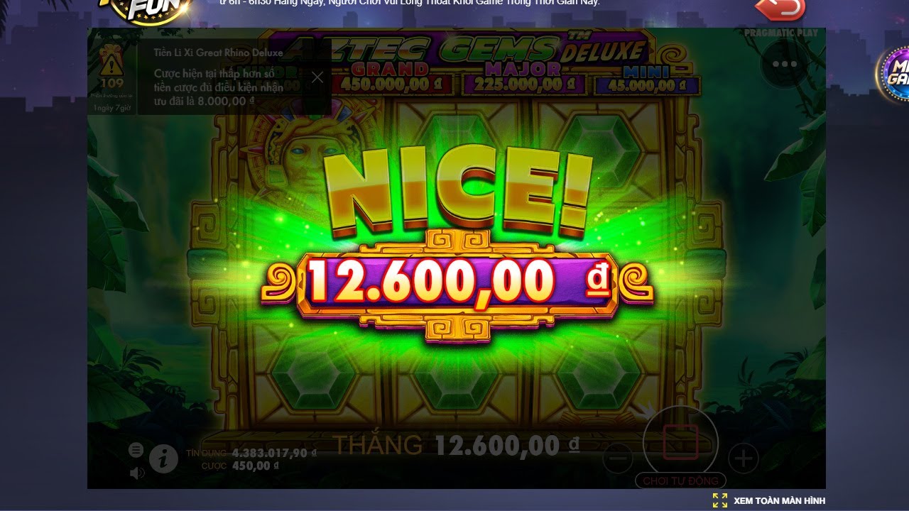 petit casino olivet King Fun - Thanh niên Quay Slot game Đán Quý AZTEC nổ hũ khủng trong 4p