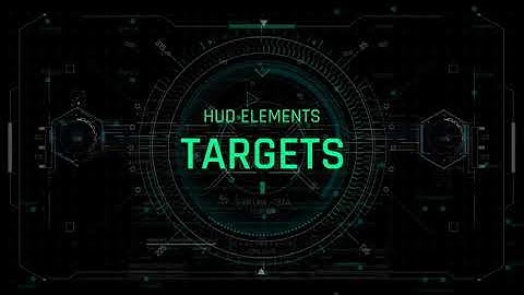 HUD Elements Targets | After Effects Template