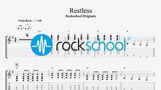 Restless - Rockschool Originals, Rockschool 2024 Electric Guitar Grade 3