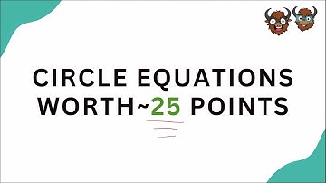 SAT Math: Circle Equations