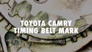 1998 Toyota Camry 2.2 timing belt marks