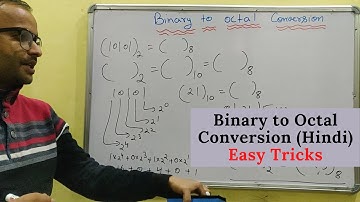 Binary to Octal conversion in Hindi | Long + Short method/tricks | Digital Electronics