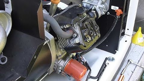 Generac 8KW Guardian Series, valve lash adjustment