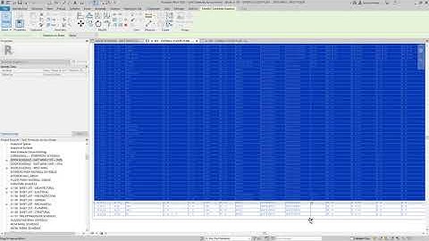 DSCONS | Revit 2022 - Lọc đối tượng thống kê theo Family and Type