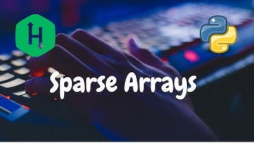 105 - Sparse Arrays | Arrays | Hackerrank Solution | Python