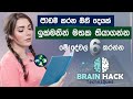 Brain  hack   6  unleash your super brain to learn faster by bio api  study tips sinhala
