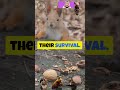 Why Squirrels Bury Their Nuts? 🧜 Wildlife mysteries #squirrel #nature #animals #shorts #wildlife