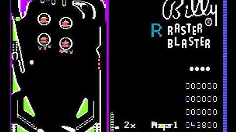 Apple II 1977  Raster Blaster