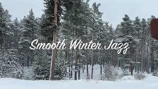 Smooth Winter Jazz & Snowy Mountain