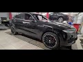 Maserati Levante:замена лобового стекла