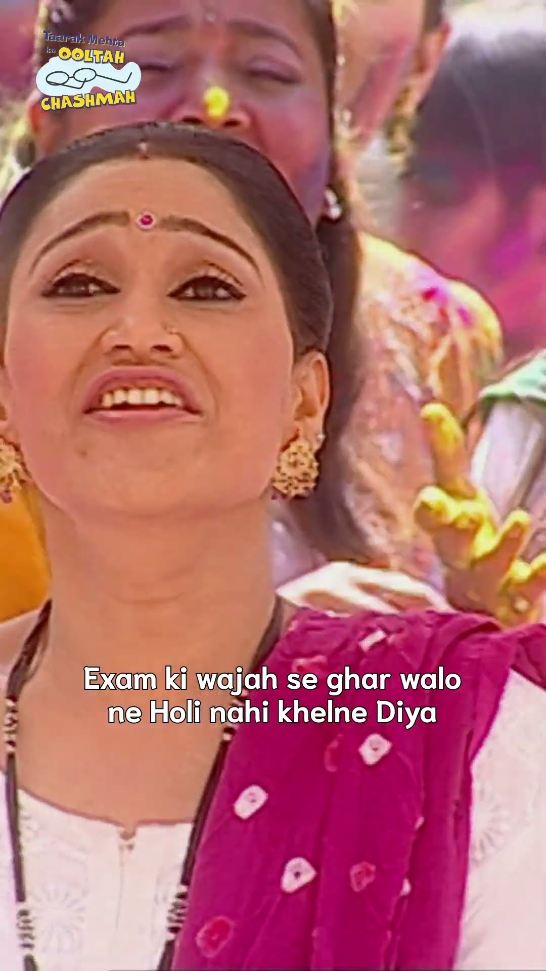 Tag your friend jiski exams chal rahi hai! !#tmkoc #trending #holi  #funny #relatable #cricket