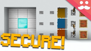 Making the MOST SECURE DOOR in Minecraft!