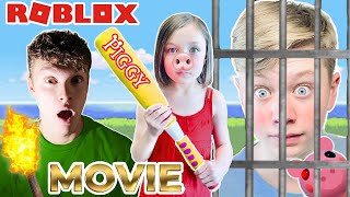 RoBLoX PiGGy MOVIE in REAL LIFE! Escape Psycho Pig Infection!