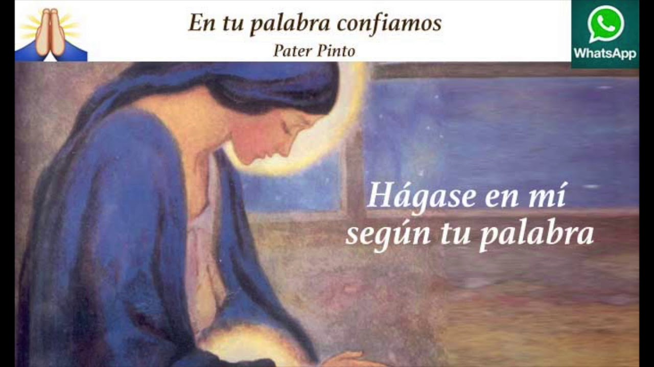 Hágase en mí según tu Palabra - YouTube