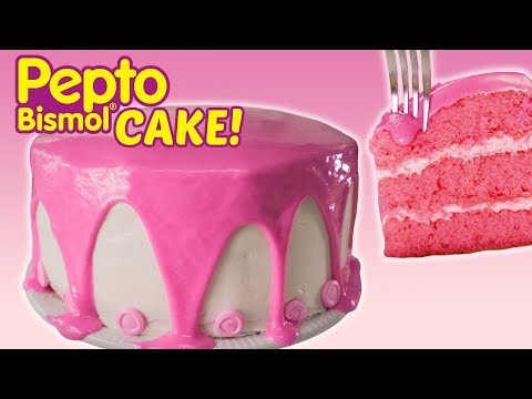 How to Make Pepto Bismol Cake | New Year&rsquo;s Hangover Cake | Well Don’t