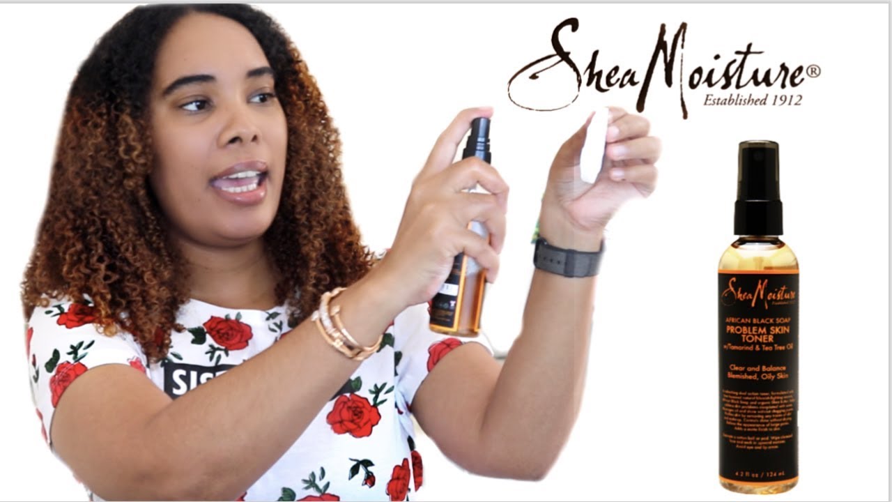 shea moisture african black soap toner