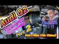 Audi q2 transmission install part 2