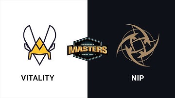Vitality vs NiP - Dust 2 - Group D - Europe - DreamHack Masters Spring 2020