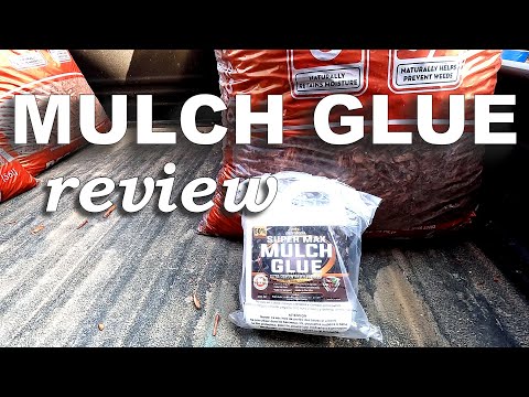 How to use the Super Max Mulch Glue?