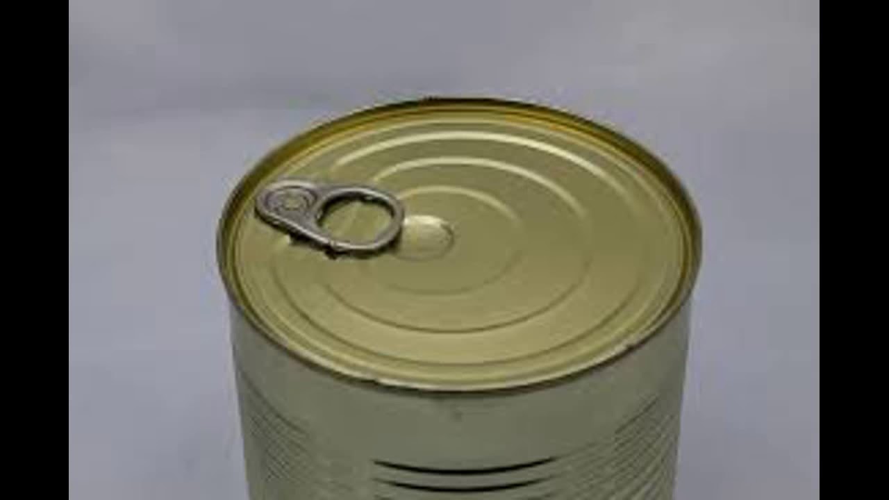 Opening Tin Can Sound YouTube