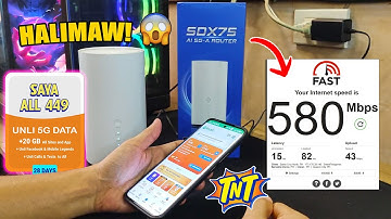 SUNCOMM SDX75 WiFi 7 5G Advanced Modem with UNLI 5G DATA! Features and Speed Test Review | INKfinite