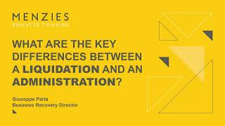 Celebrity What are the key differences between a liquidation and an administration? Wealth
