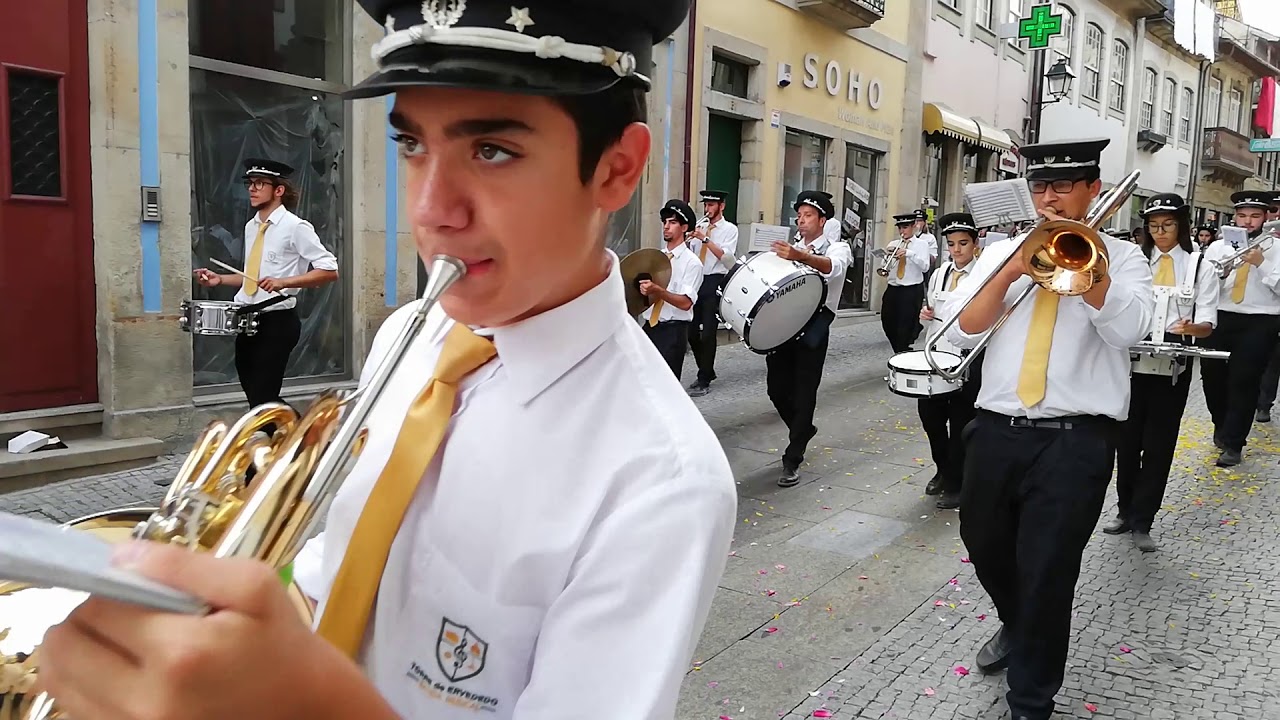 Banda Musical da Torre de Ervededo na Procissão Senhora das Graças 16-09-2018