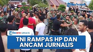 Oknum TNI Rampas HP hingga Mengancam Jurnalis saat Liput Demo di Aceh, AJI Lhokseumawe Mengecam