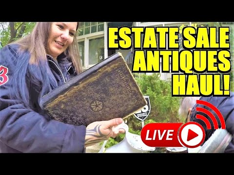BEST YARD SALE FINDS EVER! 😮 YOU WON'T BELIEVE IT! - SHOP WITH ME!