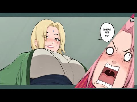 Sakura x Tsunade | training┃Naruto Comic Dub