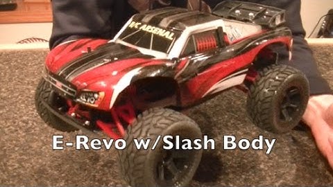 1/16 E-Revo w/Slash Body "how to" (E-Slavo) R/C Arsenal