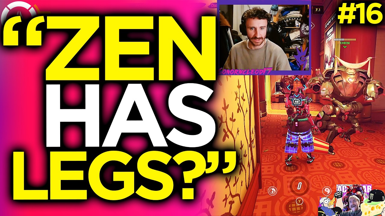 Hazard's Voice Actor Learns Something NEW! - Overwatch Funny Moments #16