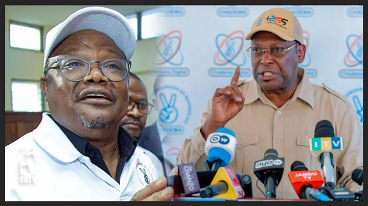 KIGAILA AFICHUA ALIPO MBOWE NA SAKATA LA KUHAMIA CHAUMMA | UBAGUZI NDANI YA CHADEMA