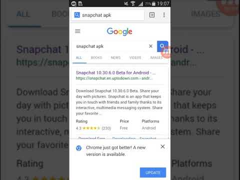 snapchat download on chromebook