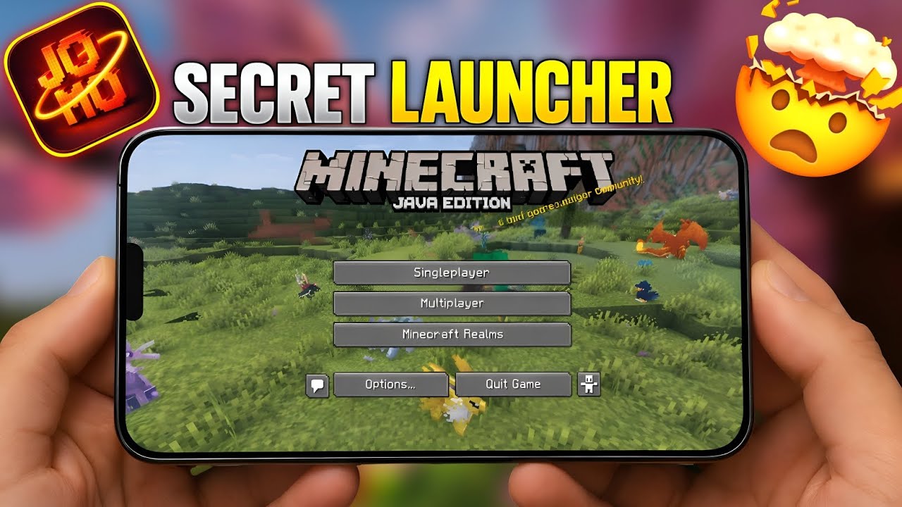 This Secret Launcher Runs Minecraft Java Edition on Mobile 🤯 - YouTube