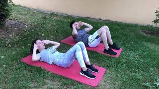 Açık Havada Karın Egzersizleri